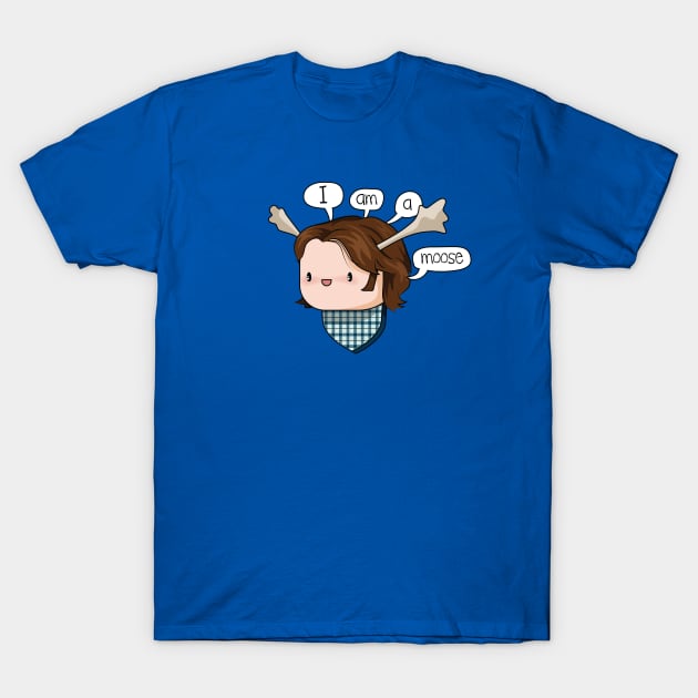 Moose Head T-Shirt by Fandumb